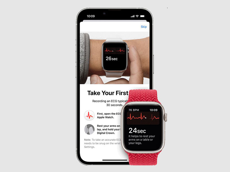 Hướng dẫn cách đo điện tâm đồ trên Apple Watch