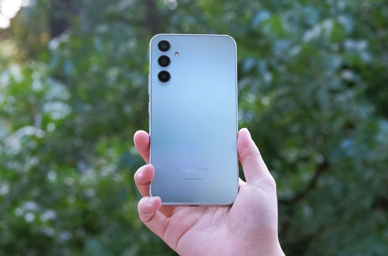 Galaxy A34 màu bạc