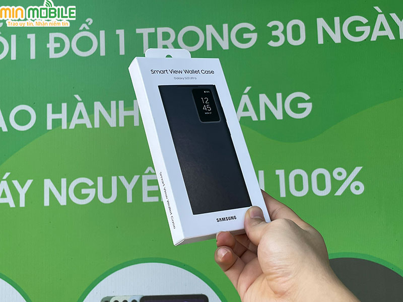 Bao da Smartview giúp bạn tương tác với điện thoại Galaxy S23 Ultra dễ dàng