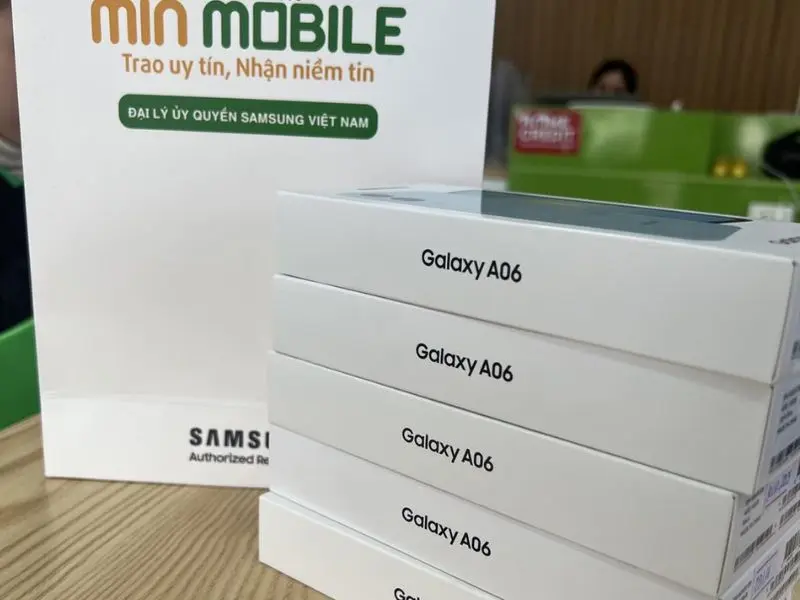 Hiệu năng ổn định, bảo mật tối ưu trên điện thoại Galaxy A06 tại Hải Phòng