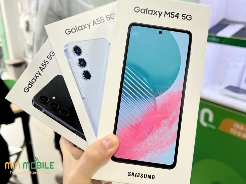 Thiết kế tinh tế của Samsung Galaxy M54 5G chính hãng