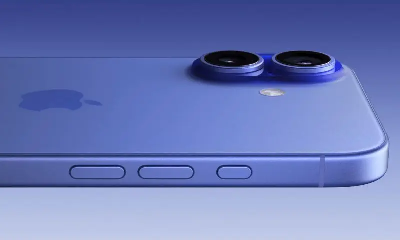 Cụm camera kép trên iPhone 16 thường 512GB