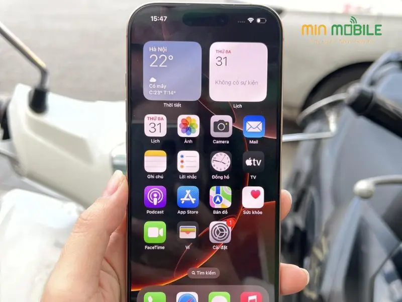 Thiết kế hiện đại trên điện thoại iPhone 16 Pro giá rẻ