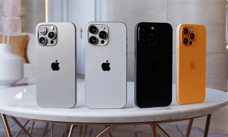 Màu sắc có trên iPhone 16 Pro