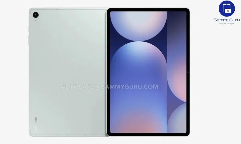  Kích thước màn hình Galaxy Tab S10 FE+ dự kiến khoảng 13.1 inch