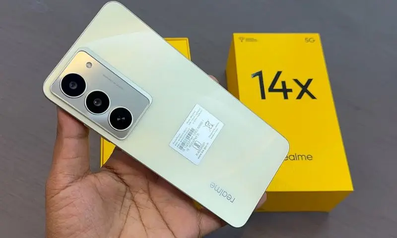 realme 14x cài sẵn hệ điều hành Android 14