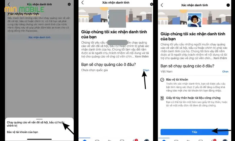 Xác minh danh tính bằng căn cước công dân trên Facebook