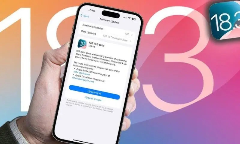 iOS 18.3 và iPadOS 18.3 chủ yếu vào việc sửa lỗi và cải tiến phần mềm nhỏ